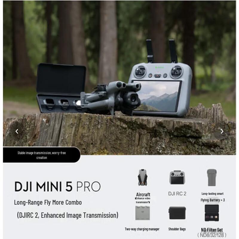 DJI Mini 5 Pro Long Endurance Fly More Combo