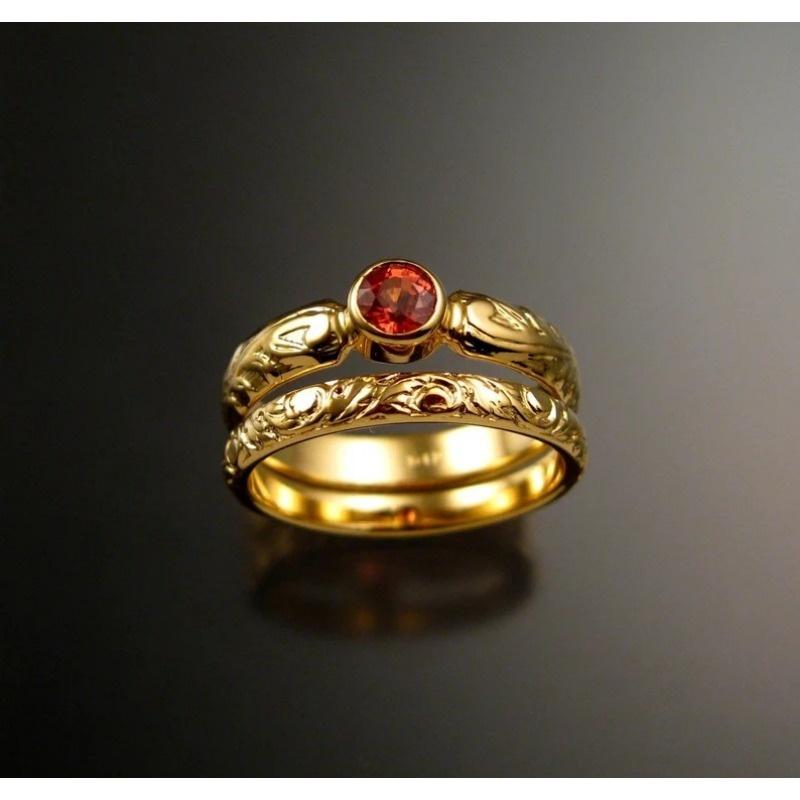 

2 шт. Модные инкрустированные синтетическим цирконом парные кольца, модные аксессуары, подходят для повседневной носки 10 золотой