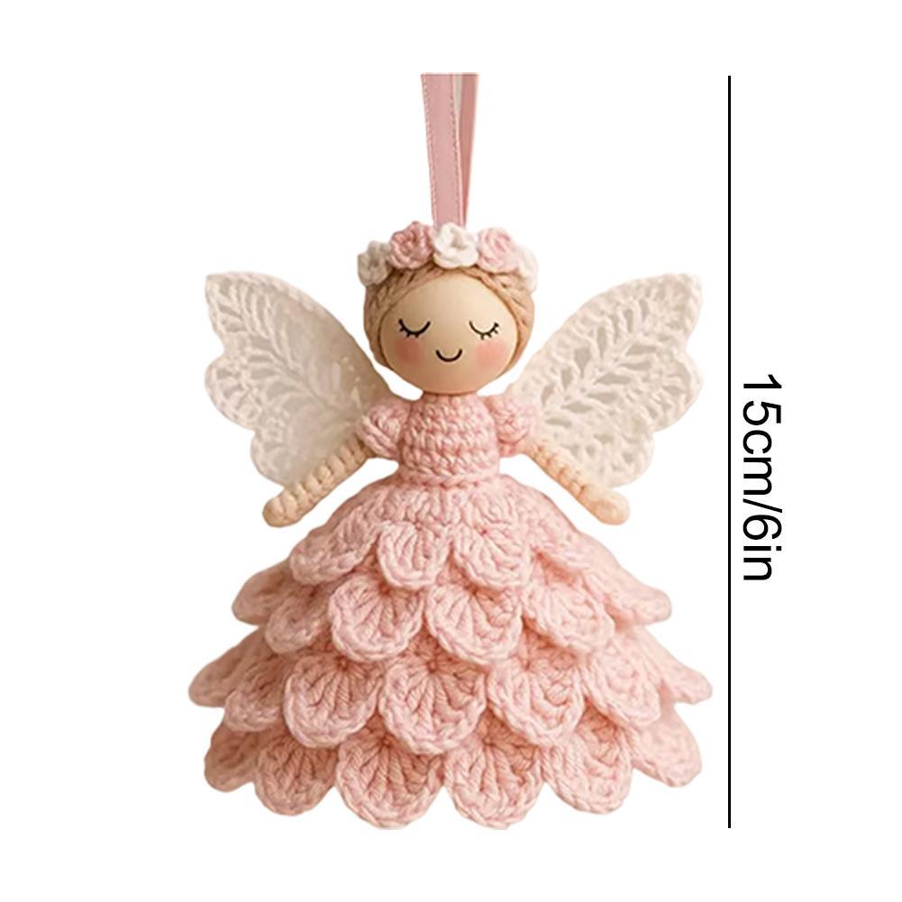 Crochet Angel Kit Handmade Angel Decoration Crochet Angel Ornament Kit for Beginners Handmade Christmas Tree Decoration Gift