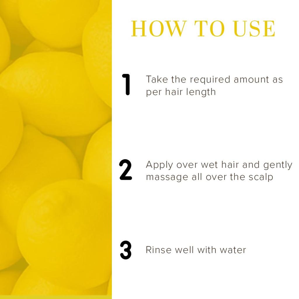 Khadi Natural Honey & Lemon Juice Hair Shampoo 210ml Pack for Strong, Long, and Shiny Hair