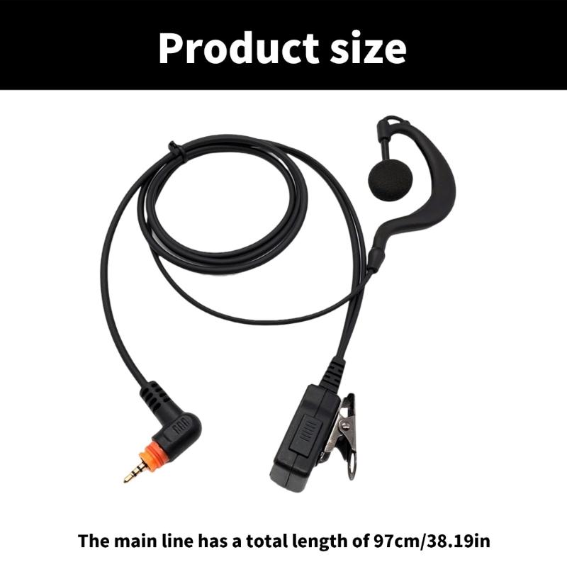 User Friendly Earpiece Ear Mounted Headset with Microphone for SL1M SL2M SL1K SL2K SL2600 SL4000 SL7550 Handheld Radios