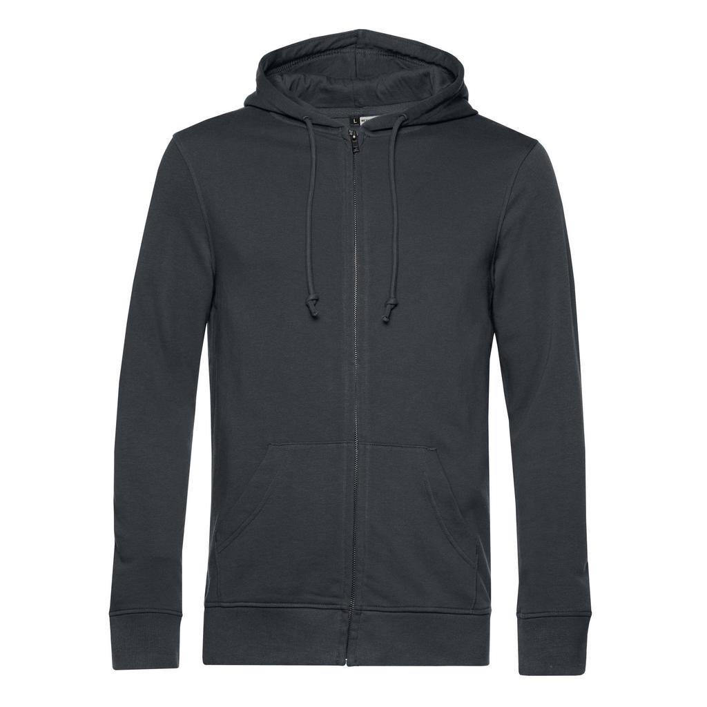 B&C Unisex Adult Inspire Organic Full Zip Hoodie