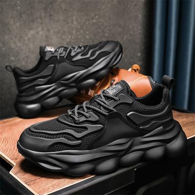 Nieuwe Mode Schoenen voor Heren Luxe Heren Sneakers Mode Outdoor Trainers Ademend Dikke Zool Casual Wandelen Comfortabele Schoenen
