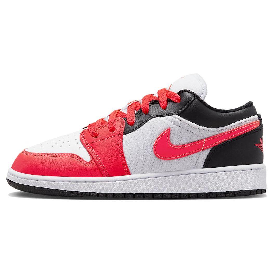 Детские кроссовки Air Jordan 1 Low SE GS Mismatched Infrared White Infrared-23 Black FB4420-616 38.5