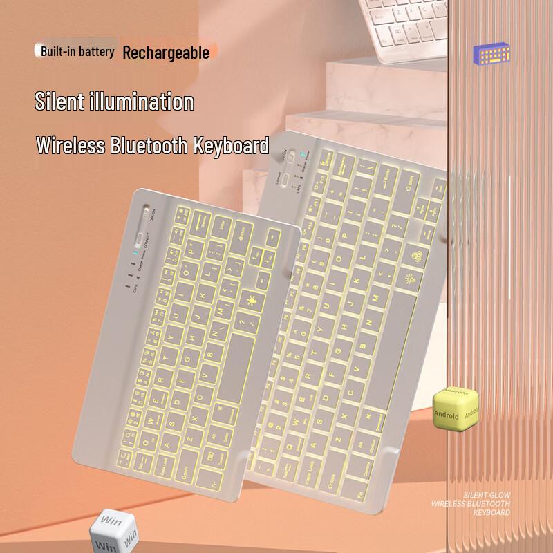 OLOEY Portable Wireless RGB Mechanical Keyboard