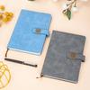 A5 PU Leather Multi-Color Flower Buckle Notebook - Business or Diary Use
