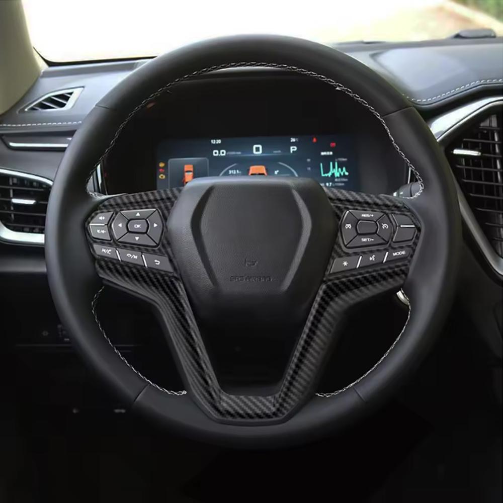 ABS Car Steering Wheel Panel Cover Trim for Isuzu D-Max Dmax RG 2026-2026 For MU-X MuX RJ 2026-2026 Interior Accessories