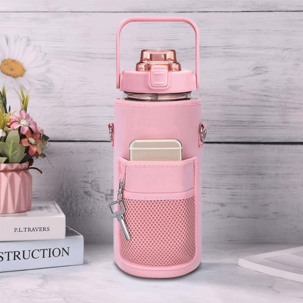 Neoprene Water Bottle Case Sleeve Mesh Pack Insulated Mug Holder Tumbler Holder Bag  Outdoor