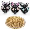   Resin     Rhinestones Chain Trim Ribbon Roll Sewing Craft Decoration (#01)