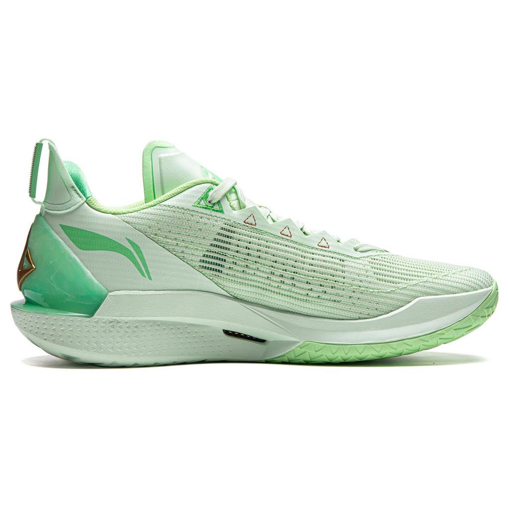 New LINING JB2 Basketball Shoes Men Low Top Ethereal Fruit Green ABAT081-38