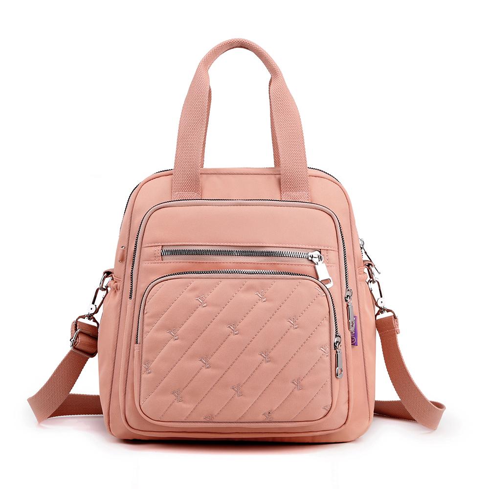 Multi-Functional Quilted Backpack for Women – Usb Charging Port, Large Capacity & Water-Resistant – Perfect for Work, School & Travel