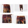 Pantaloni Harem Larghi da Uomo 2025 in Cotone e Lino, Taglie Forti Gamba Larga
