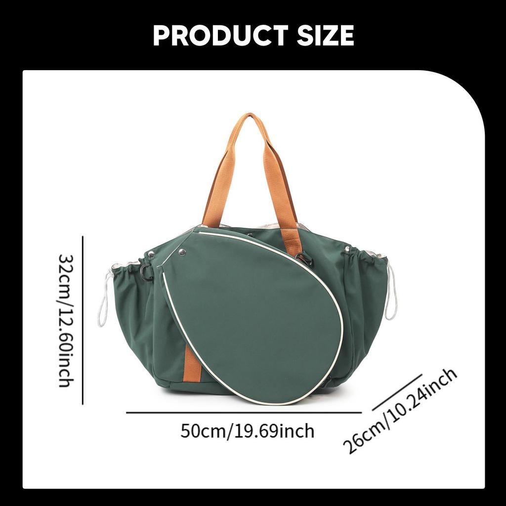 , Badminton Racket Bag, Accessory Case, And Lightweight Material, Ideal