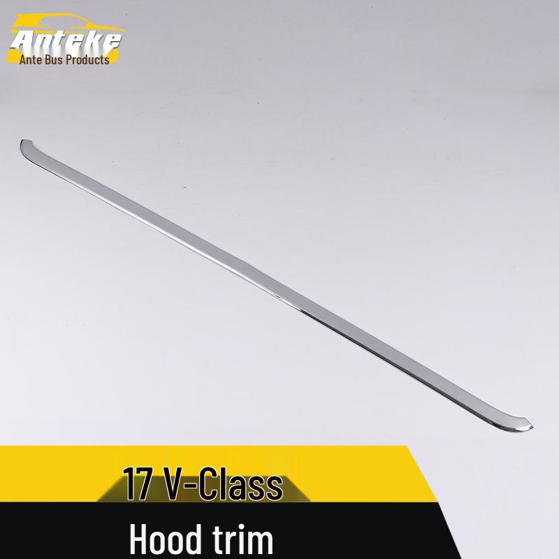 Viano Hood Trim: Front Bumper Grille Accent Strip for 17 Models