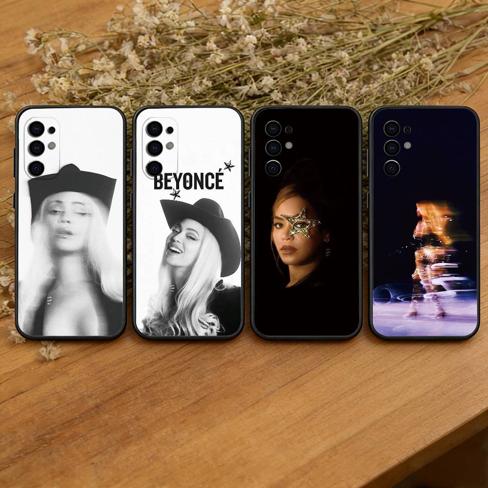 Singer B-Beyonce Phone Case For Samsung S25,S24,S21,S22,S23,S30,Ultra,S20,Plus,Fe,Lite,Note,10,Black Cover