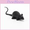 Unique Mini Mouse Toy Model For Pranks And Halloween Fun Plastic Material 9cm Size
