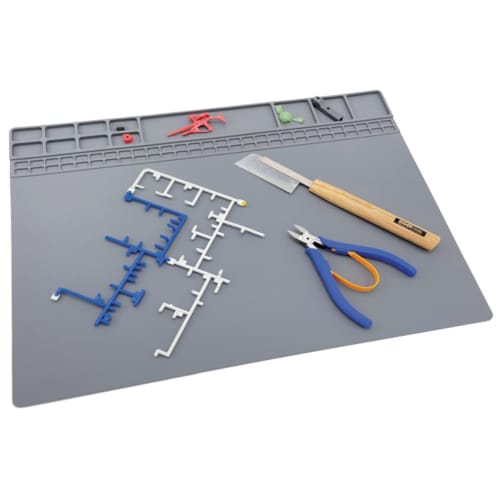

Eiger Tools Magnetic Heat-Resistant Silicone Work Mat, Hobby Tool, ESM-4030