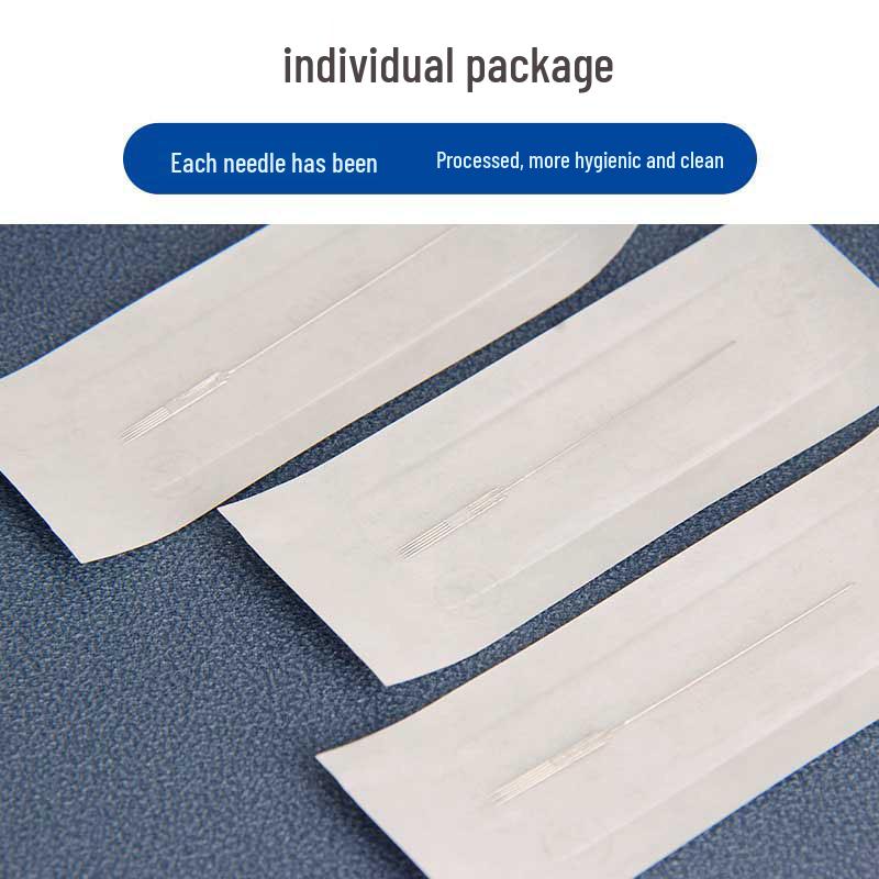 Microblading Augenbrauen- & Lippenmaschine: Halbwegwerf-Kappen mit drei Zacken und Nadeln für Präzisions-Pointillismus