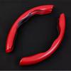 Car Carbon Fiber Water Transfer Steering Wheel Cover Non-Slip Grip For Peugeot 4008 508L 5008 408 2008 3008 308S e2008 301