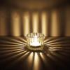 Aromatherapy Vertical Stripe Glass Candle Holder Jar - Scented Candle Holiday Souvenir.