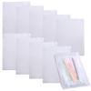Nijimomo 10 with Zippered Transparent Loose-leaf Paper, A4, 4-hole, Sheets, Pocket, Waterproof, (A4)