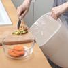 Shu Pian Simple Single-Layer Trash Can LS18019