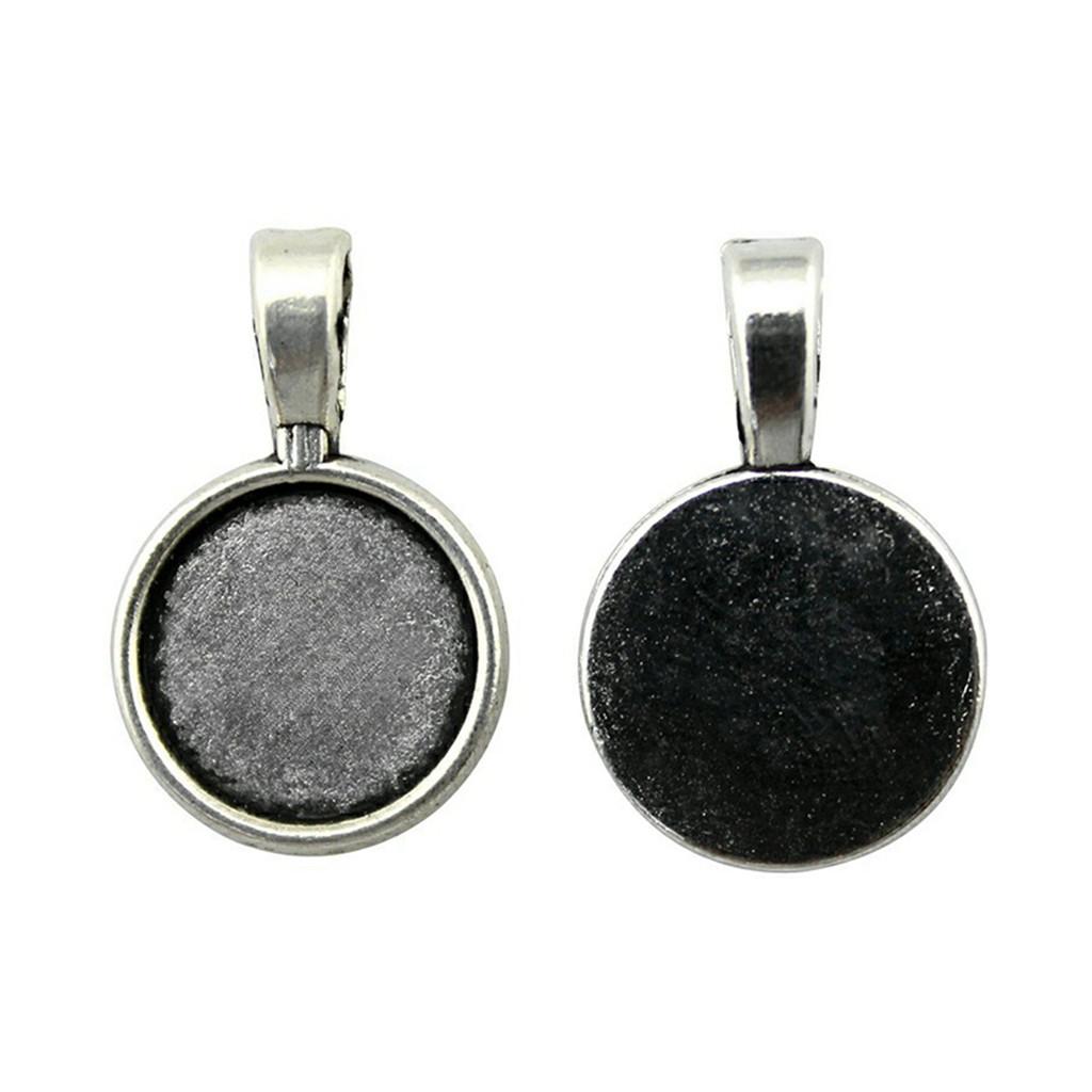Accessories Parts Fit Round 8-15Mm Glass Cabochon Base Setting Tray Wedding Jewelry Findings QA016