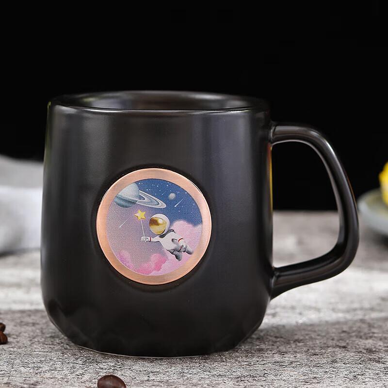 Space Theme Ceramic Tea Infuser Mug