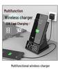K11 Wireless Alarm Clock: Bluetooth Speaker, LED Mirror, USB Phone Charging, Smart Radio