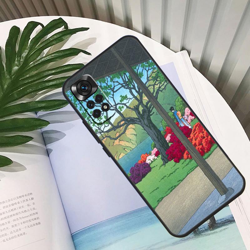 Japanese Ukiyoe Funda For Xiaomi Redmi Note 14 10 11 12 13 15 Pro Plus Case For Redmi 15 15C 14C 12C 10C 13C