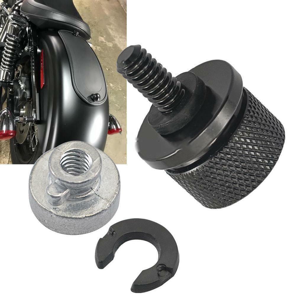 Mount Knob Cover Motorcycle Seat Bolt Screw Nut Kit 1/4-20\'\' Thread