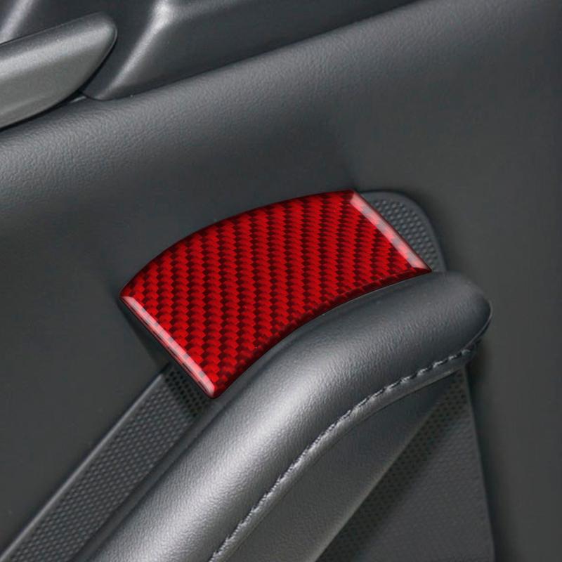 Carbon Fiber For Mazda 3 Axela -2025 Rear Door Window Switch Trim Scratch Wear Resistant Interior Protective Car Accessories