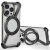 Custodia Oatsbasf Magsafe per iPhone 16 15 Pro/Pro Max/16 E Senza Bordi in Metallo con Supporto Rotante a 360° Copertura Protettiva Antiurto