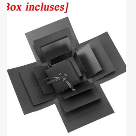 DIY Handmade Exploding Photo Album Gift Box for Birthdays and Festivals