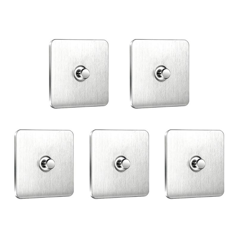 No Drilling Wall Hook Metal Hanging Picture Holder Organizers Without Damaging Wall for Photo Display Easy Installation