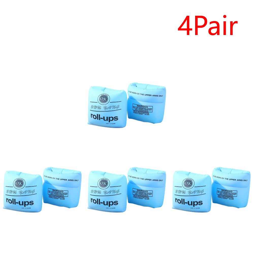 Adult Children Swimming Arm Rings Inflatable Pool Float Circle Sleeves Pool Buoys Armbands for Swim Trainer