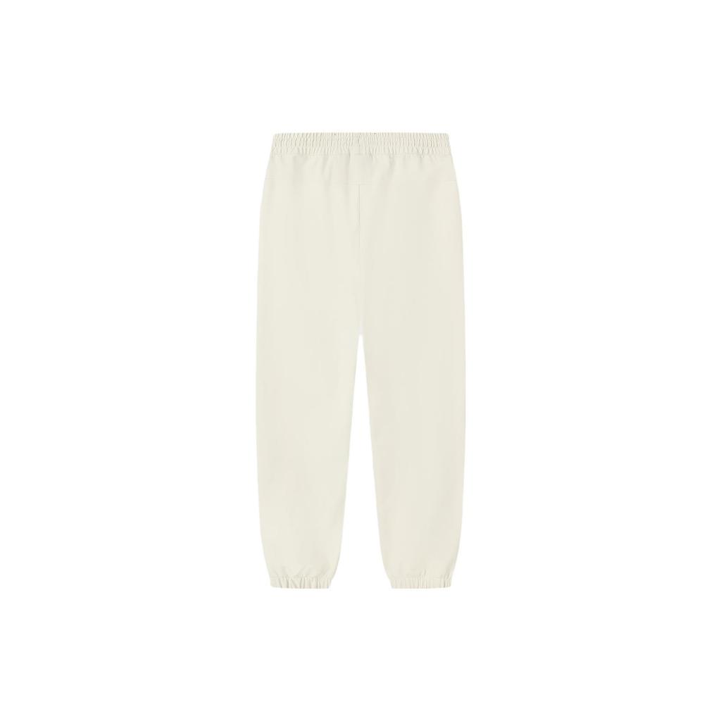 New FILA Knitted Sweatpants Women's Ivory F11W339806A-IV