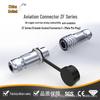 ZF Aviation 4-Core Round Waterproof Quick-Lock Copper Connector for Communication and Navigation