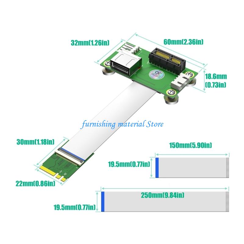 Y5GD M.2 A+E To PCIe WiFi Slot Board for Repair Routing and Hardware Test