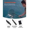 VEVOR Fishing Net, Foldable Landing Nets with Telescopic Handle, Portable Lightweight and Stronger 6063 Aluminum Fish Gear