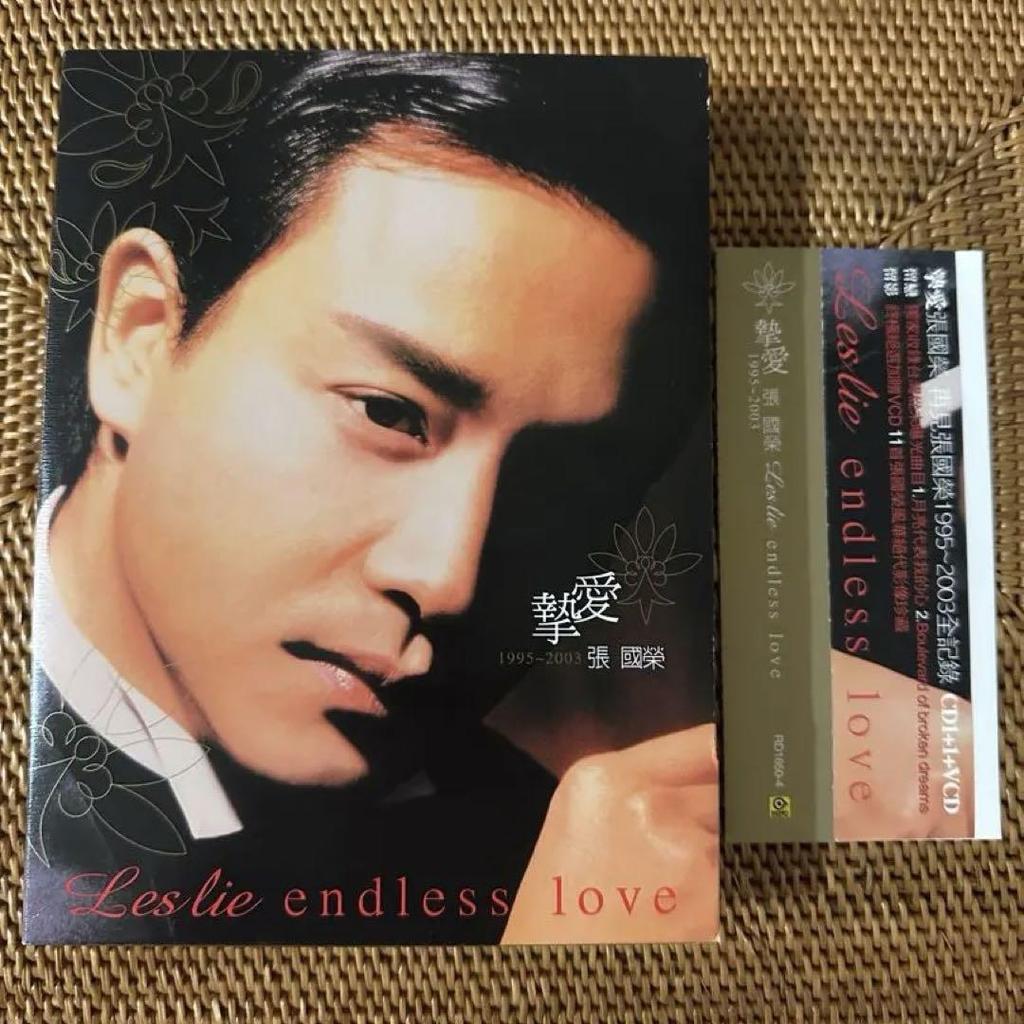 [USED] Leslie Cheung Endless Love CD+VCD