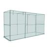 Crop Cage, 3.56 X 1.2 X 1.94 M Plant Protection Tent with Zippered Door, Wind-Resistant Tall Crop Cage, Easy To Install, Outdoor Raised Bed Cover,