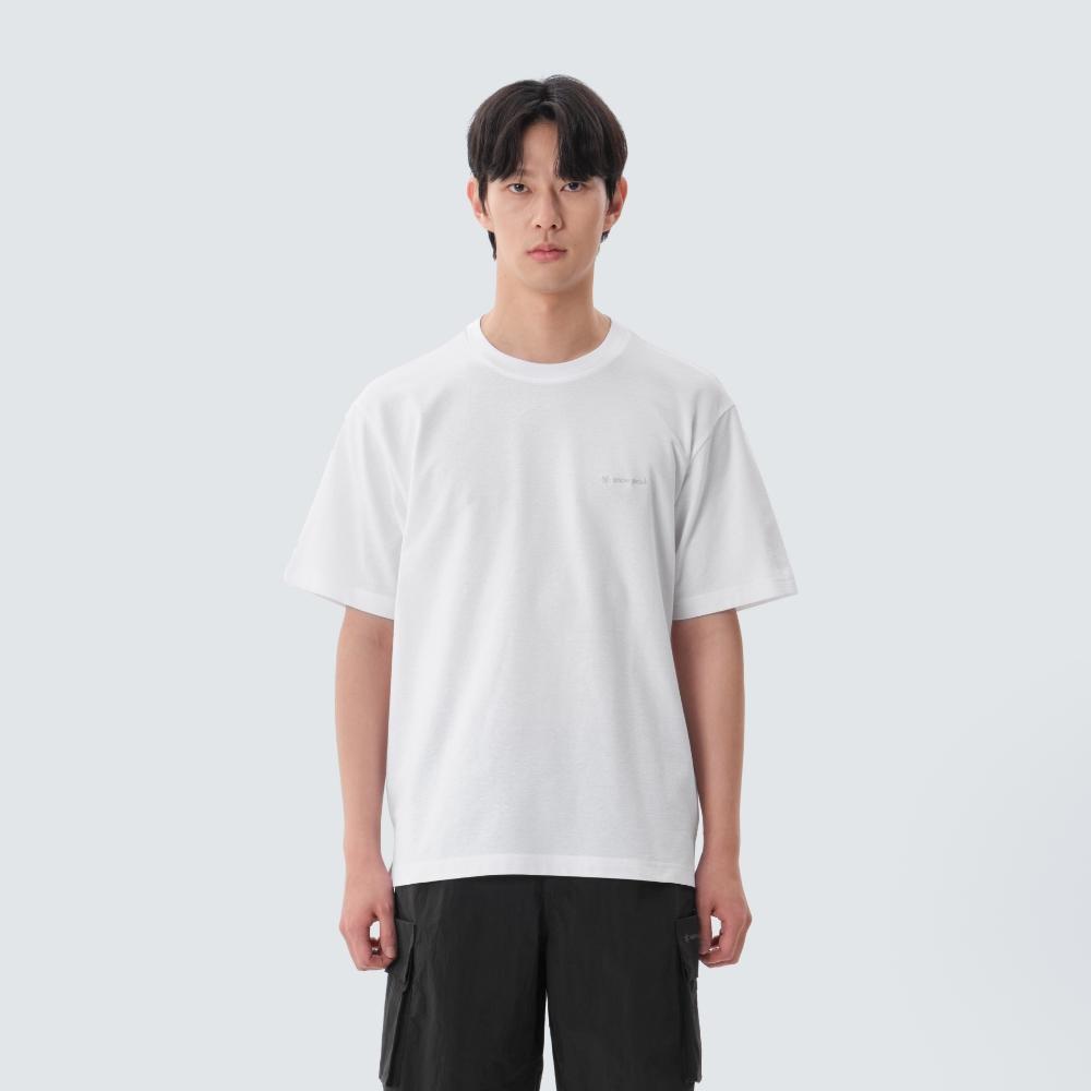 SNOWPEAK Sorona Basic Short-Sleeve T-Shirt White (S25MMFTS04)