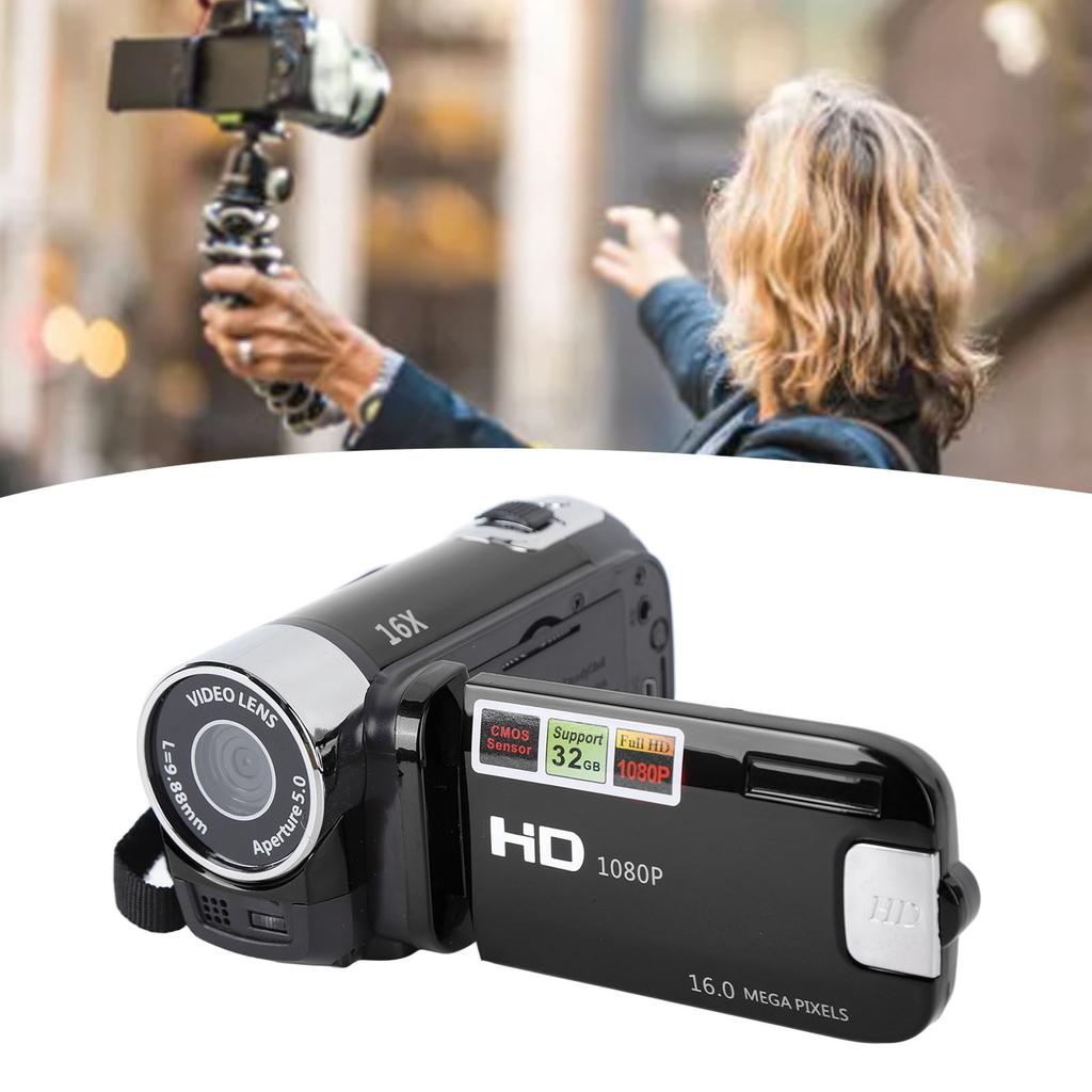 4K 48MP DV Camera 2.7in   Rotatable Screen 16x Digital Zoom Video Camera with USB Cable