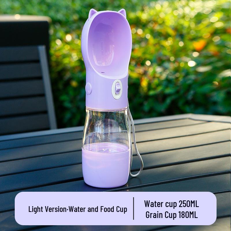 Portable Dog Water and Food Cup for Outdoor Walks