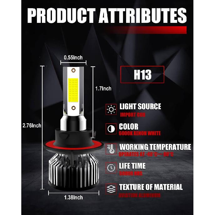 Compatible For Ford F250 High Low Beam Fog Lights F350 Super Duty F450 F550 2005 2006 2007 2008 2009 2010 2011 2012 2013 2014 2015 2016 2017 2018