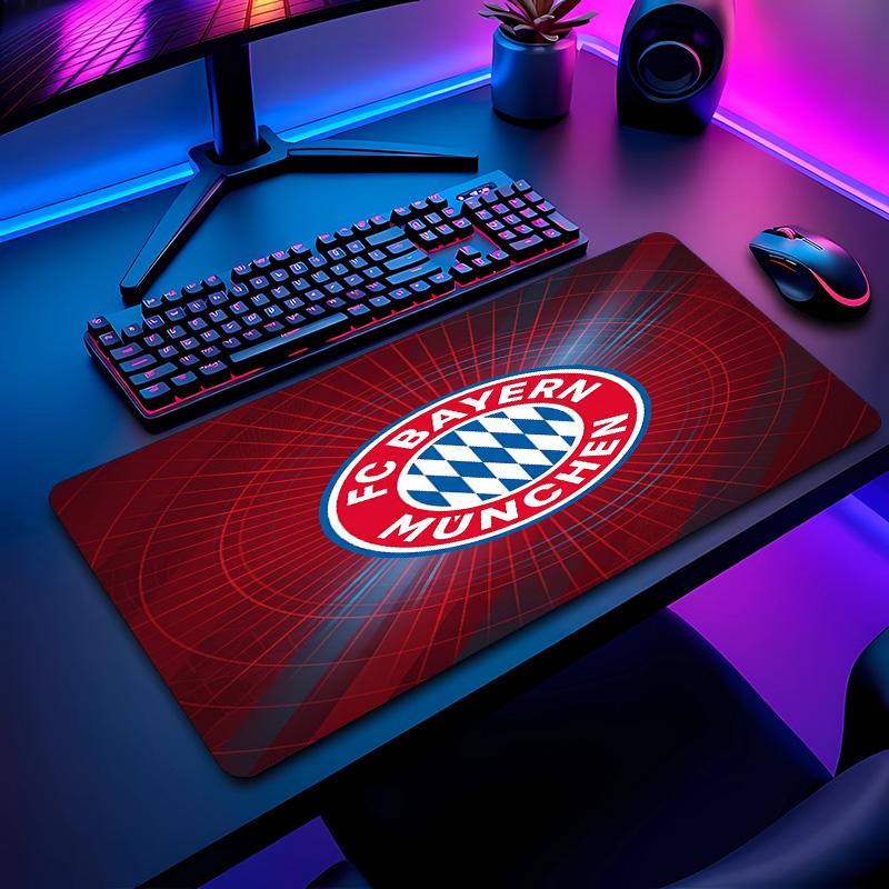 Tappetino per Mouse con Motivo Calcio Bayern Monaco No?Tappetino Mouse da Gioco Antiscivolo con Base in Gomma per Scrivania Ufficio Casa