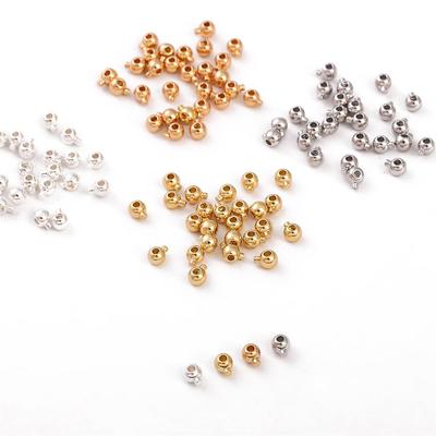 Copper Circular Positioning Fishwire Buckle for DIY Jewelry Making 1 Pc
