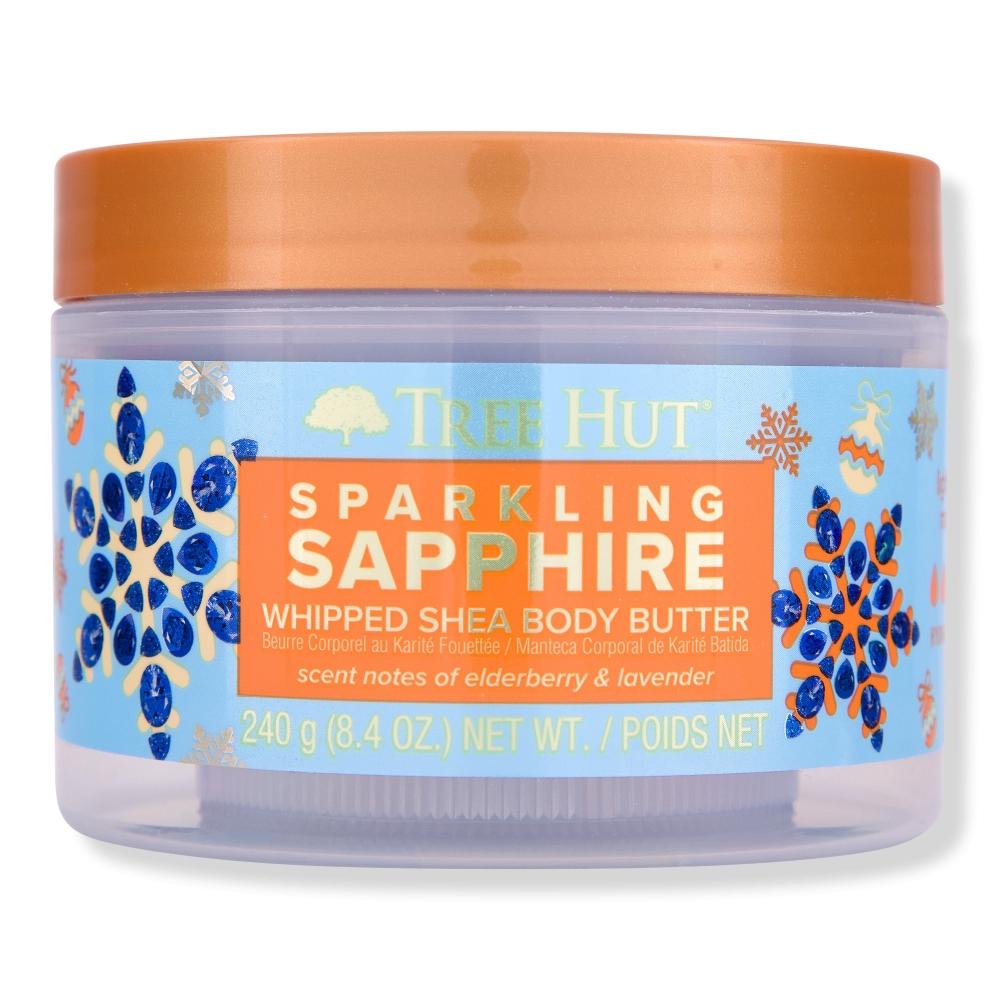 

Tree Hut Sparkling Sapphire взбитое масло ши для тела 8,4 унции