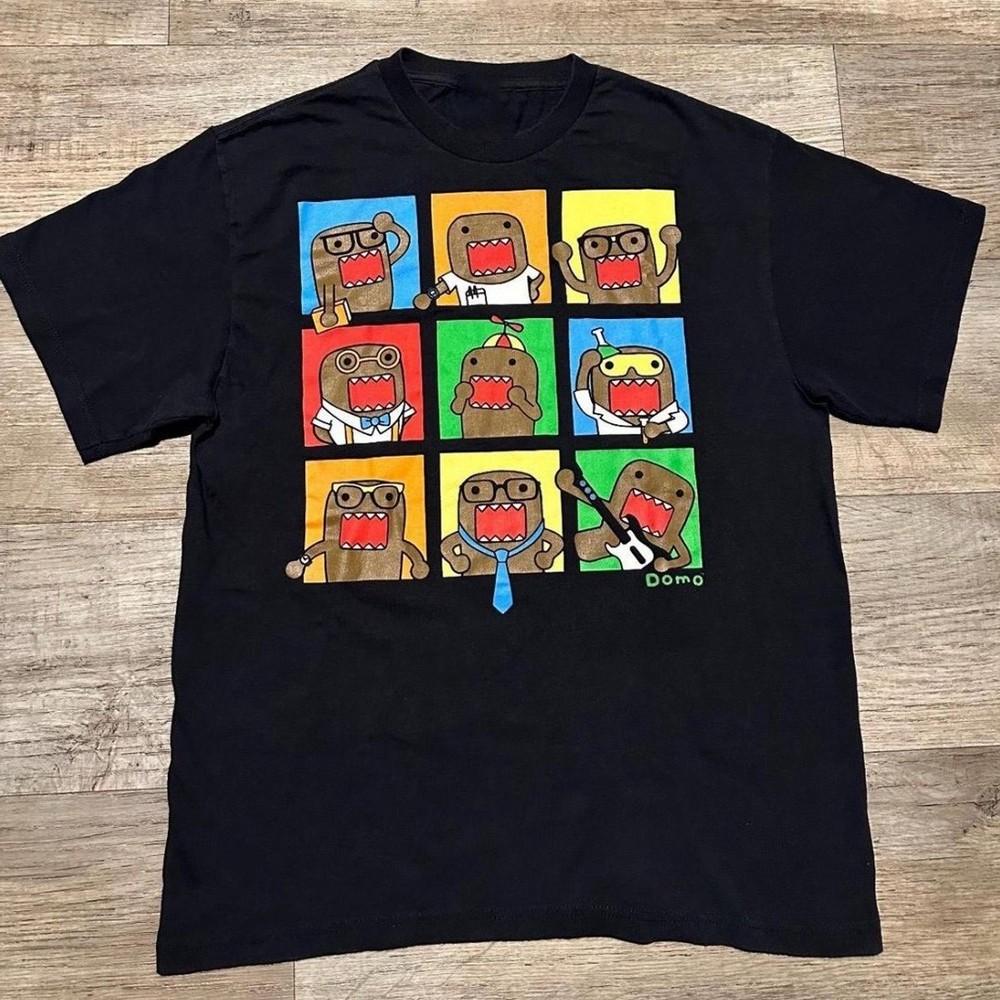 Retro Y2K DOMO Graphic Unisex Tee Gift for Fan S5XL Unisex T-Shirt S